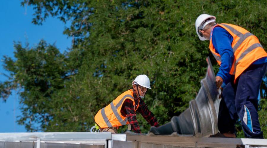 Professional metal roof installation in Holliday, TX